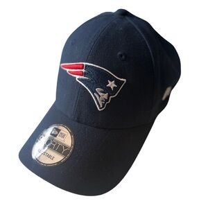 New Era Classic Velcro Adjustable New England Patriots Hat, Brand New